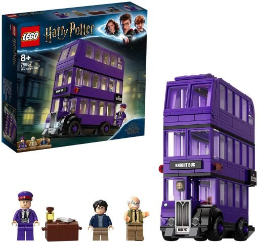 LEGO Harry Potter Nottetempo bus a due piani 75957 set montato