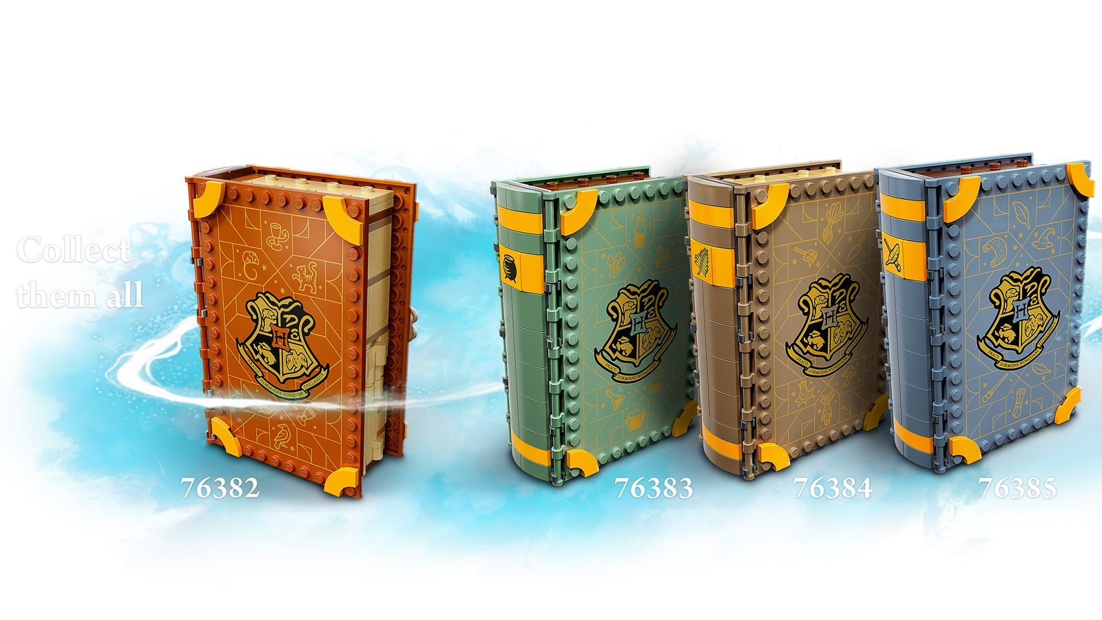 LEGO Harry Potter: i set dei libri delle 4 case di Hogwarts