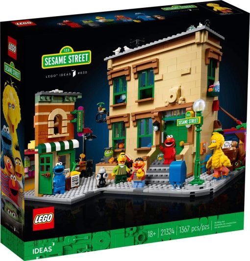 21324 LEGO Ideas 123 Sesame Street Immagine del fronte della confezione