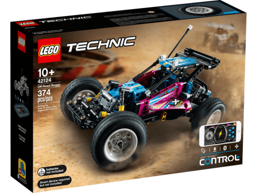 LEGO Technic Buggy Fuoristrada RC 42124 Immagine del fronte della confezione