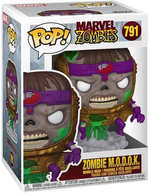 , Funko POP! 54559 Marvel &#8211; Marvel Zombies &#8211; Zombie M.O.D.O.K.