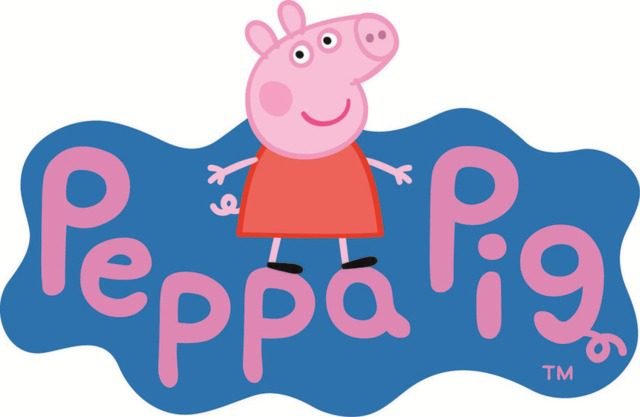 Logo ufficiale di Peppa Pig con Peppa