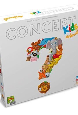 Asmodee - Concept Kids: Animali, Gioco da Tavolo, 2-12 Giocatori, 4+ Anni, Edizione in Italiano