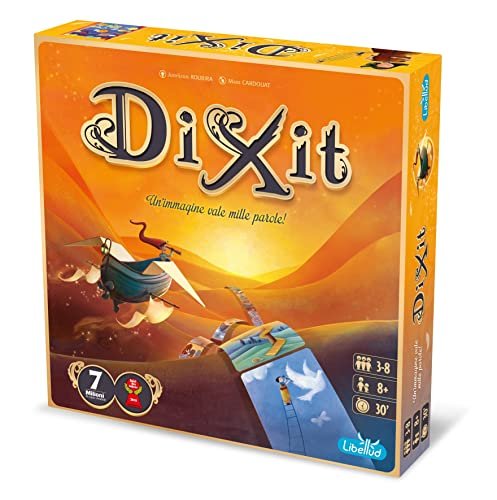 Asmodee - Dixit - Gioco da Tavolo di Immaginazione e Fantasia, 3-8 Giocatori, 8+ Anni, Edizione in Italiano