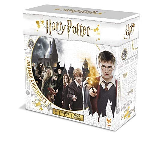 Asmodee - Harry Potter: Un Anno a Hogwarts - Gioco da Tavolo, 1-8 Giocatori, 7+ Anni, Edizione in Italiano