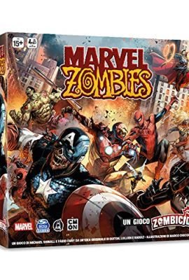Asmodee - Marvel Zombies - Gioco da Tavolo Zombicide, 1-6 Giocatori, 14+ Anni, Edizione in Italiano