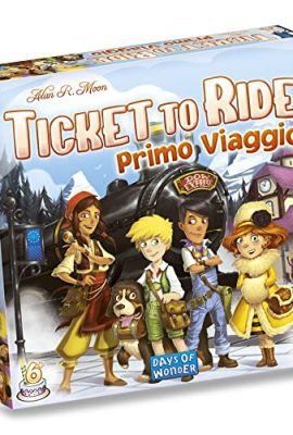 Asmodee - Ticket To Ride: Primo Viaggio, Gioco da Tavolo per tutta la Famiglia, 2-4 Giocatori, 6+ Anni, Edizione in Italiano