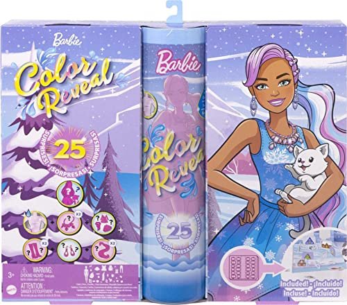 Calendario dell'avvento Barbie Colour Reveal - eZy toyZ Negozio giocattoli  on line