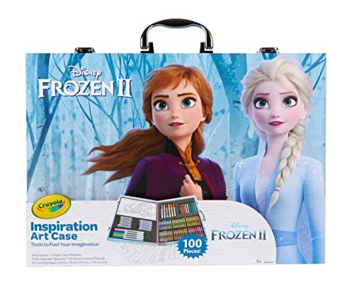 CRAYOLA Inspiration Art Case - Set di 2-100 pezzi di Frozen