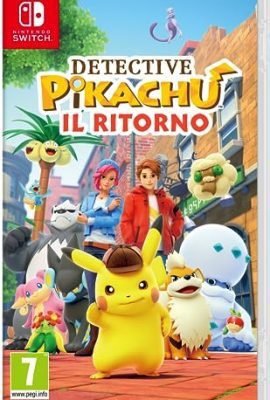 DETECTIVE PIKACHU IL RITORNO-Videogioco Nintendo - Ed. Italiana - Versione su scheda