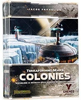 dV Giochi Ghenos Games Terraforming Mars-Colonies, Multicolore, GHE100