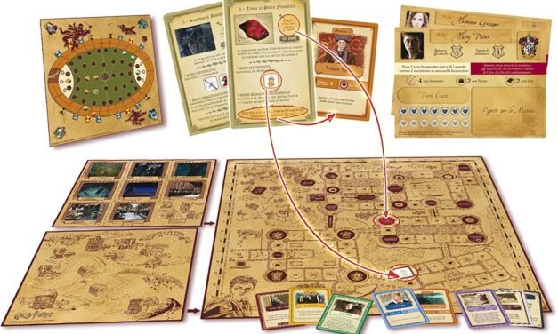 Gioco da Tavolo Harry Potter: Anno a Hogwarts – Divertimento Magico!