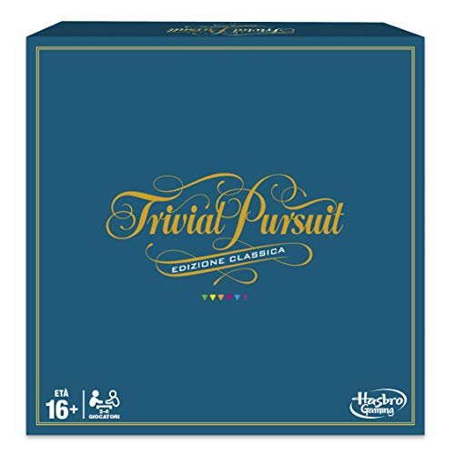 Hasbro Gaming - Trivial Pursuit (Gioco in Scatola), 16 anni +, 2-4 giocatori, C1940103