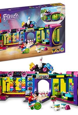 LEGO 41708 Friends Arcade Roller Disco, Set Costruzioni Discoteca, Mini Bambolina Andrea, Idea Regalo, Giochi per Bambine e Bambini dai 7 Anni