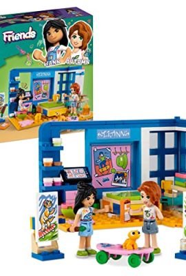 LEGO 41739 Friends La cameretta di Liann, Camera da Letto a Tema Artistico con Personaggi 2023 Autumn e Geco Domestico, Giochi per Bambine e Bambini, Piccola Idea Regalo