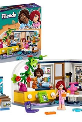 LEGO 41740 Friends La Cameretta di Aliya, Camera da Letto per Pigiama Party, Giochi per Bambine e Bambini con Paisley e Cucciolo, Piccola Idea Regalo di Compleanno, Personaggi 2023