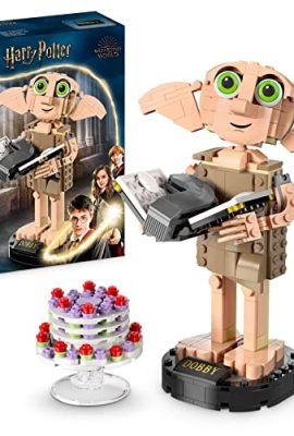 LEGO 76421 Harry Potter Dobby l'Elfo Domestico, Regalo di Natale per Ragazze, Ragazzi, Adolescenti e Tutti i Fan da 8 Anni in su, Modello Snodabile di Personaggio Iconico, Gioco da Collezione