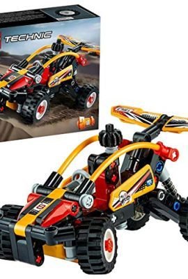 LEGO Technic Buggy e Macchinina da Corsa, Set da Costruzione 2in1, Collezione Fuoristrada e Auto da Corsa, 42101