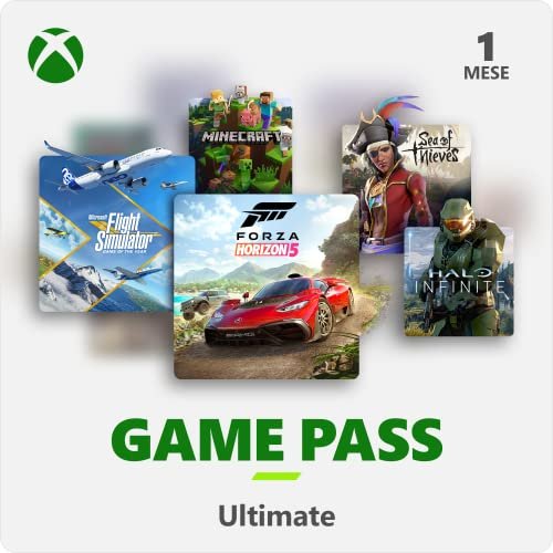 Microsoft Abbonamento Xbox Game Pass Ultimate - 1 Mese - Xbox/PC Win 10/11 - Download Code