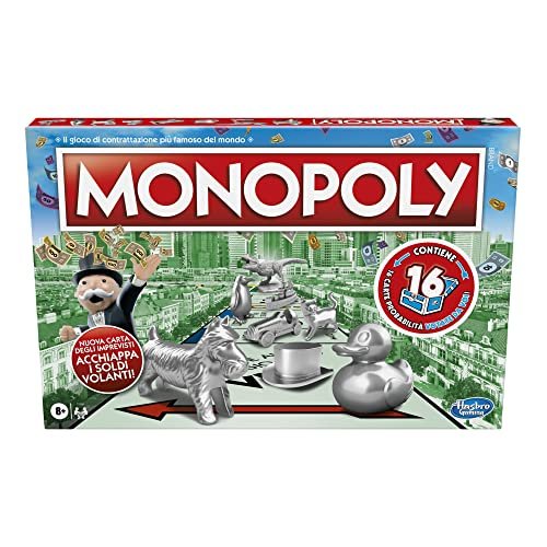 Monopoly Classico Hasbro-Gioco Da Tavolo