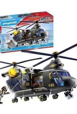 Playmobil- Elicottero unità Tattica, 71149