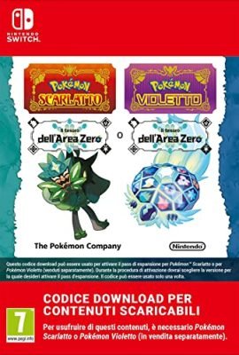 Pokémon Scarlatto/Violetto Il tesoro dell'Area Zero | Nintendo Switch - Codice download