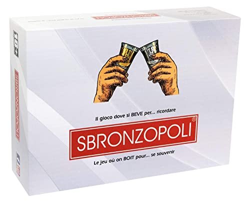 Sbronzopoli, il gioco dove bevi per... Ricordare, per 6 giocatori