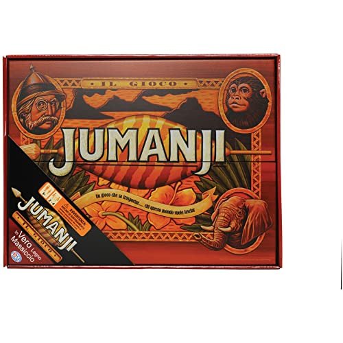 Spin Master Games Jumanji Edizione in Legno, Il Classico Gioco Vintage Anni '90, 6045571