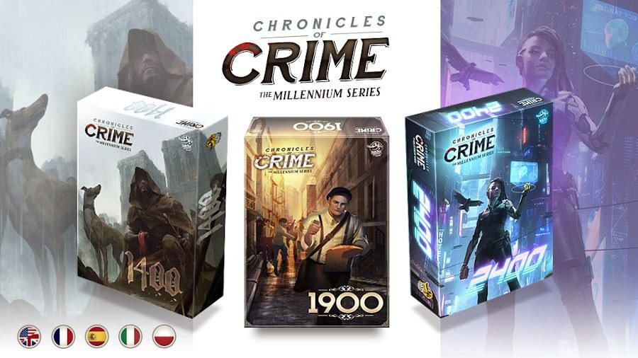 Chronicles of Crime Millennium Series immagini delle edizioni disponibili