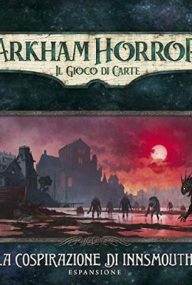 Asmodee - Arkham Horror, Il Gioco di Carte: La Cospirazione di Innsmouth - Espansione Gioco di Carte, Edizione in Italiano (9654)