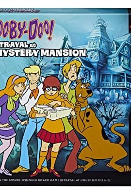 Avalon Hill Scooby Doo in Betrayal at Mystery Mansion | Official Scooby Doo + Betrayal at House on The Hill Board Game |