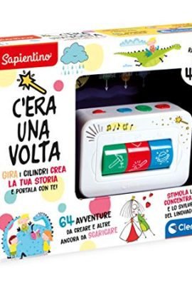 Clementoni Sapientino-C'era Una Volta Racconta Storie Interattivo, Multicolore, 17410, 4-6 anni