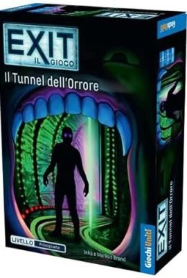 Giochi Uniti - Exit Il Tunnel dell'Orrore, Escape Room, Edizione italiana, GU727