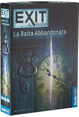Giochi Uniti - Exit la Baita Abbandonata, Escape room, Edizione italiana, GU564, 7 anni to 99 anni