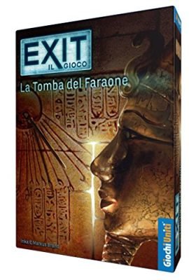 Giochi Uniti - Exit La Tomba del Faraone, Escape room, Edizione italiana, GU565, dai 7 ai 99 anni