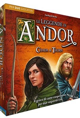 Giochi Uniti - Le Leggende di Andor: Chada & Thorn, Gioco di carte, Edizione italiana, GU512