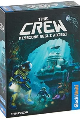Giochi Uniti - The Crew Missione negli ABISSI, Gioco di carte, 3- 5 Giocatori, 10+ Anni, Edizione Italiana, GU695