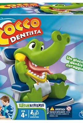 Hasbro Gaming - Cocco Dentista, Gioco in Scatola, B0408103, 4 Anni +, 3+