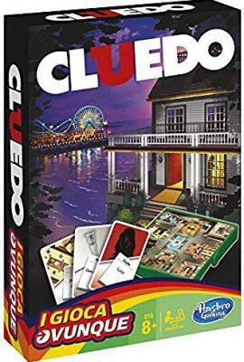 Hasbro Gaming, Cluedo Travel, Gioco in Scatola