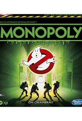 HasbroGaming, Monopoly Ghostbusters Edition Gioco da Tavolo Monopoly per Bambini dagli 8 Anni in su, E9479103