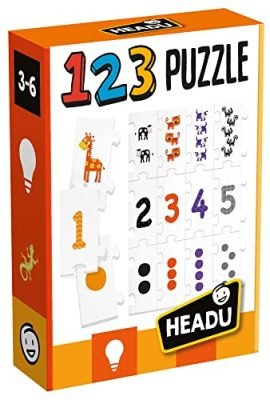 headu-123 Puzzle, Multicolore, IT21093