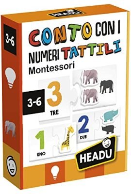 Joyreal Busy Board Montessori Giochi Legno - Giochi Montessori 1 2 3 4 5  Anni con Specchio Neonati Giocattoli Pannello Sensoriale Giochi Educativi