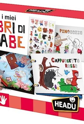 Headu Creo I Miei Libri Di Fiabe Con Attività Manuali E Narrative It29280 Gioco Art & Craft Per Bambini 4-8 Anni Made In Italy