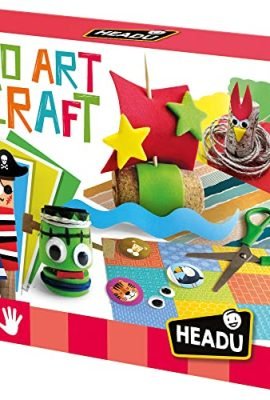 Headu Eco Art & Craft Manualità Fine E Fantasia Mu27873 Gioco Art & Craft Per Bambini 4-8 Anni Made In Italy