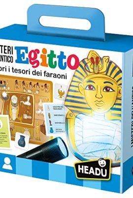 Headu I Misteri Dell'Antico Egitto Scopri I Tesori Dei Faraoni It53719 Gioco Educativo Per Bambini 5-8 Anni Made In Italy