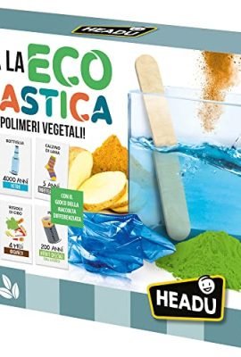 Headu Laboratorio Del Futuro Crea E Gioca Con Le Plastiche Vegetali It53795 Gioco Scientifico Per Bambini 8-12 Anni Made In Italy