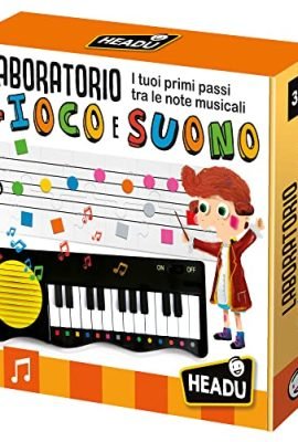 Headu Laboratorio Gioco E Suono I Tuoi Primi Passi Tra Le Note Musicali It25763 Gioco Educativo Per Bambini 3-6 Anni Made In Italy