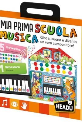 Headu La Mia Prima Scuola Di Musica Gioca Suona E Crea It57243 Gioco Educativo Per Bambini 3-6 Anni