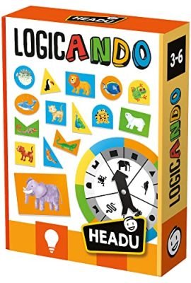 Headu Logicando Classifica E Sviluppa Il Pensiero Logico It51647 Gioco Educativo Per Bambini 3-6 Anni Made In Italy