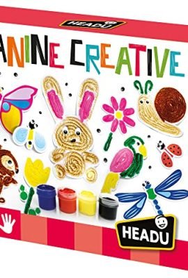 Headu Manine Creative Tecniche Artistiche Per Bambini Piccoli It53757 Gioco Art & Craft Per Bambini 3-6 Anni Made In Italy